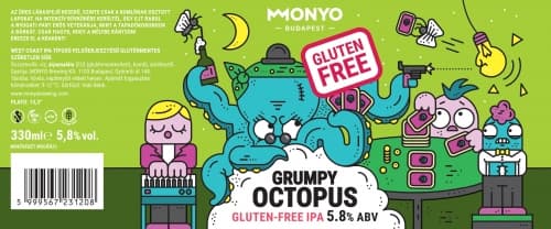 Grumpy Octopus (Glutenfree)