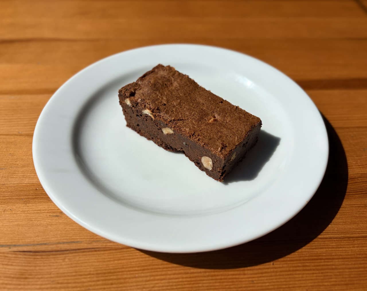 Mocha Brownie with Turkish Hazelnuts