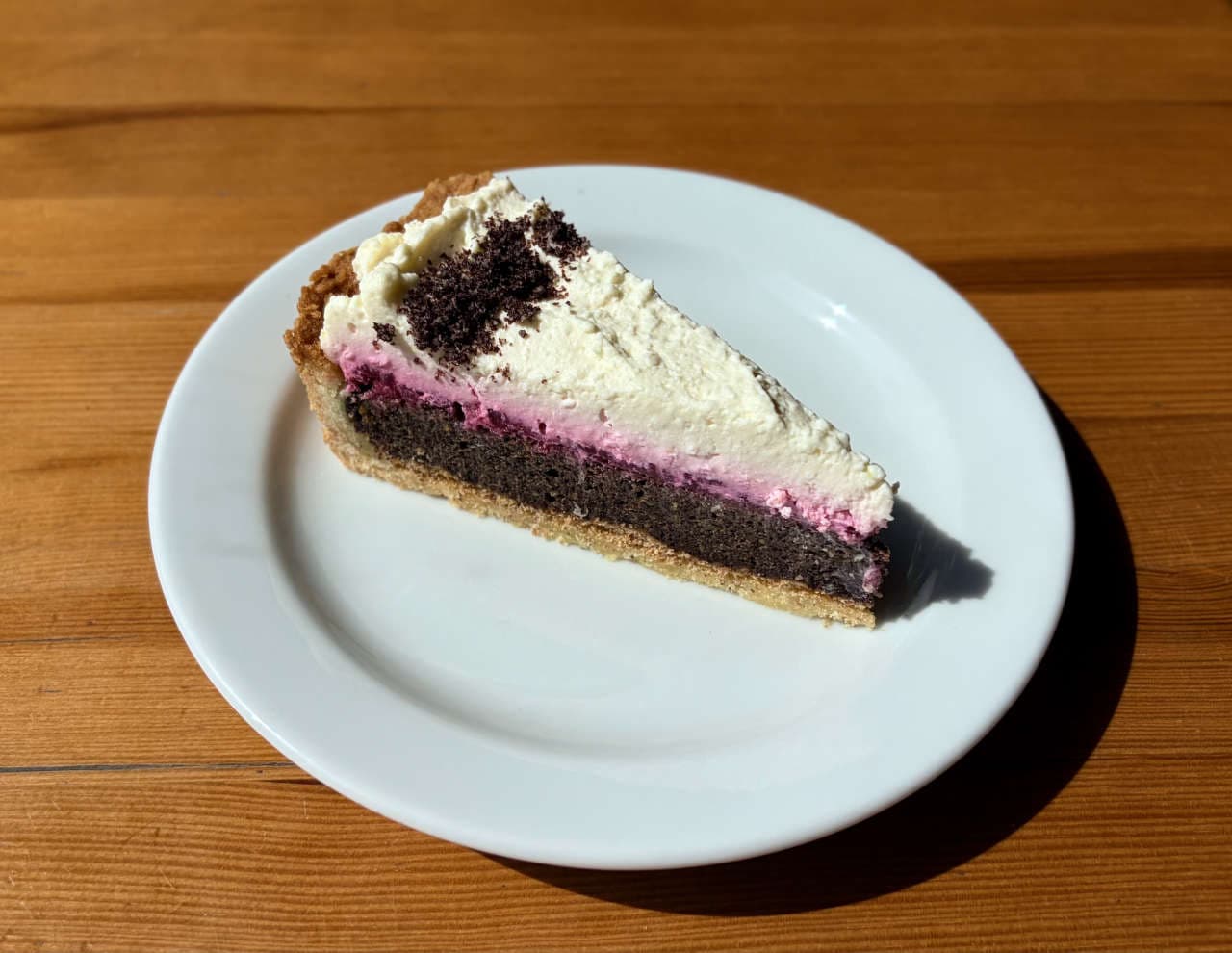 Quark cream poppy seed cake