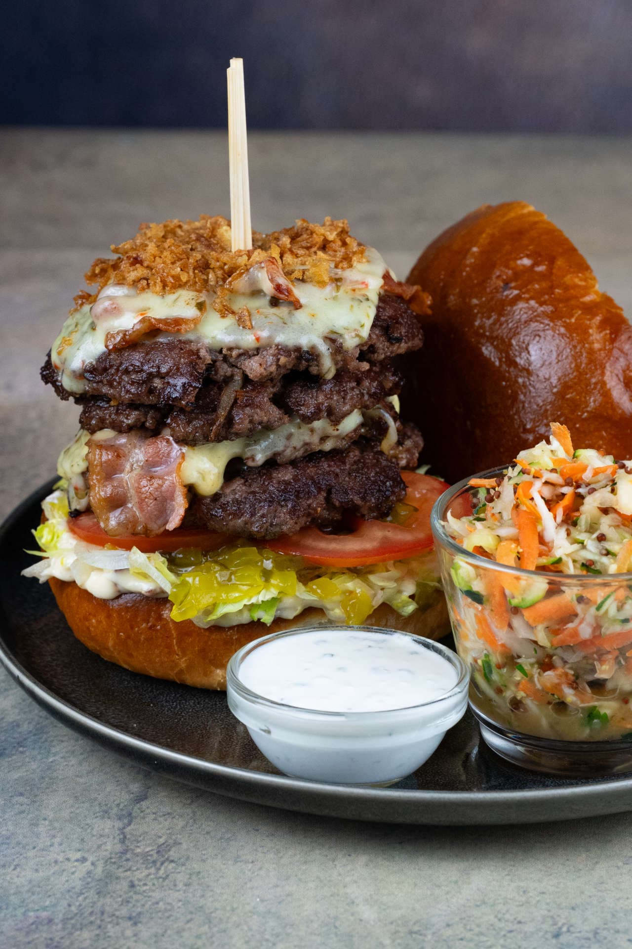 BACON RANCH SMASHED BURGER
