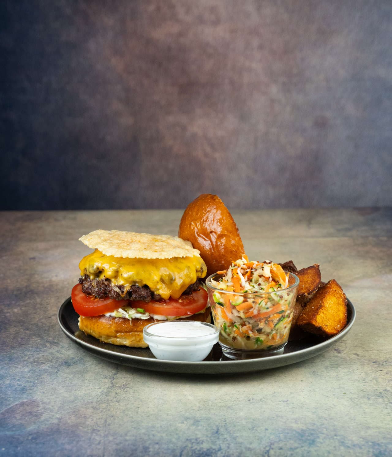 ULTI CHEESE SMASHED BURGER