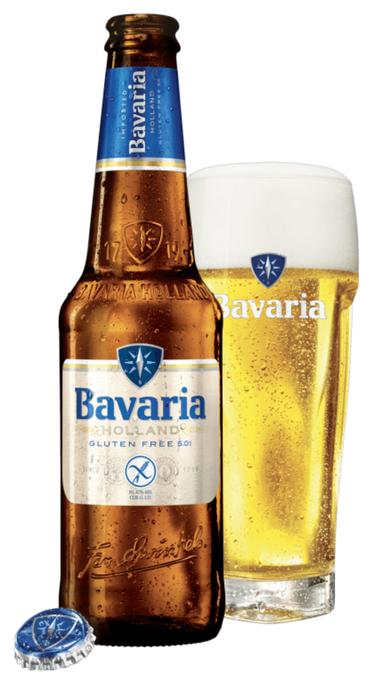 Bavaria Gluténmentes Pils 5% gluténmentes pilsner sör 0, 33L üveg