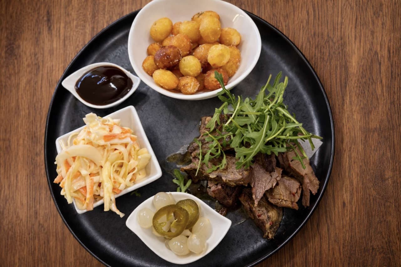 Texas Marha Steak tál (300g steak)
