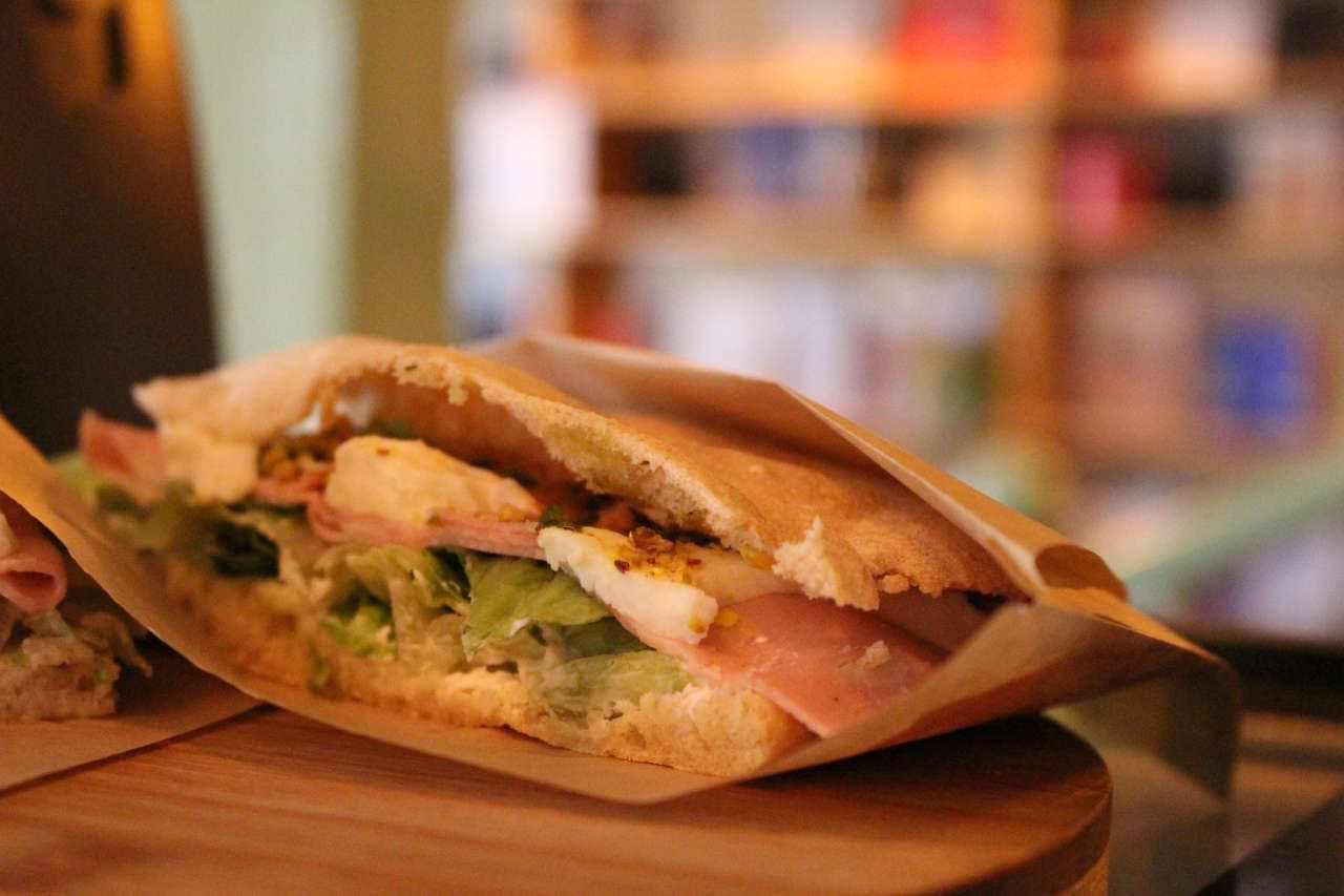 Schiacciata with Mortadella