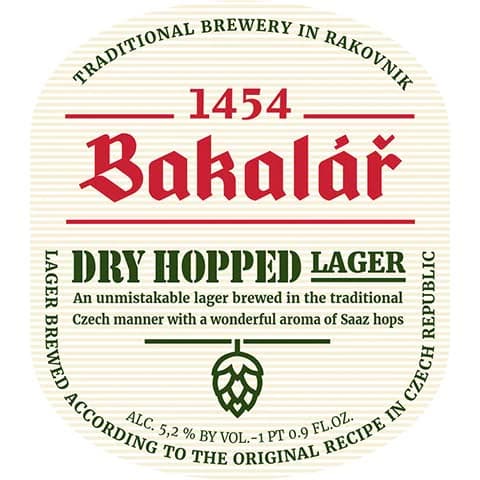 Bakalár dry hopped lager
