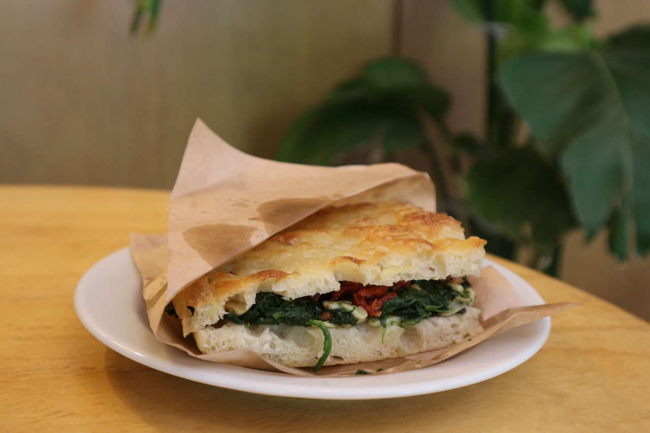 Schiacciata with Spinach