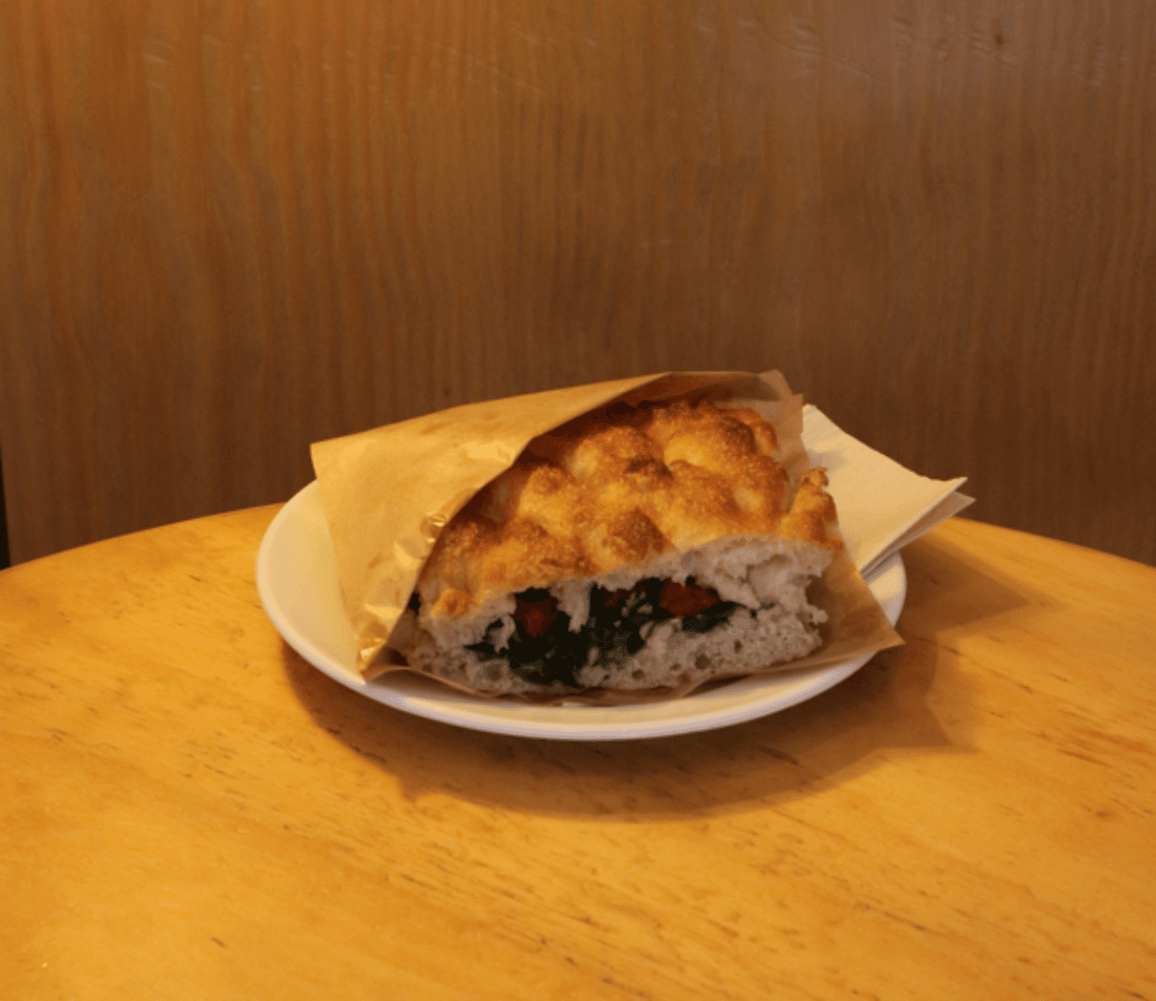 Schiacciata with Spinach
