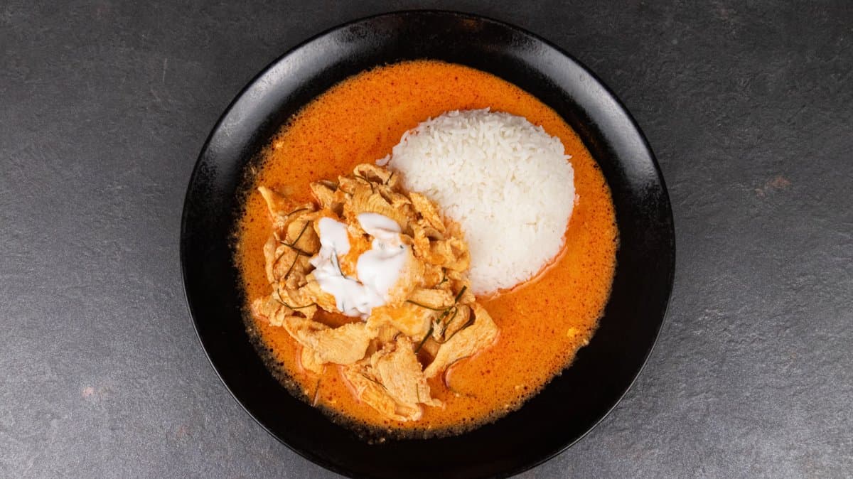 Panang curry jázmin rizzsel