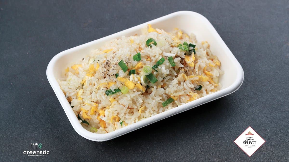 Rice with eggs