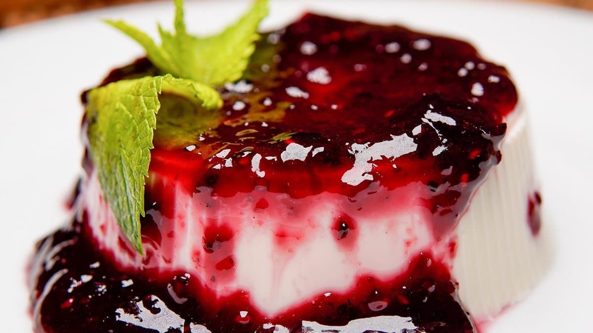 Panna Cotta ai Frutti di Bosco