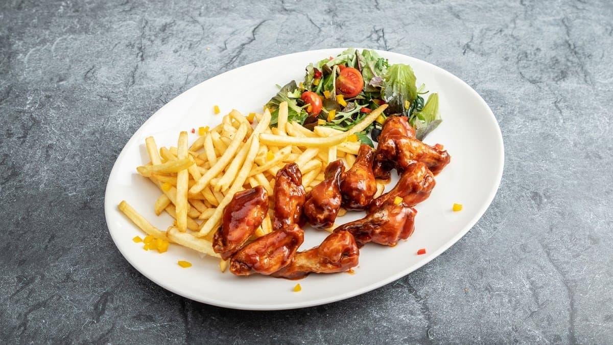 Pikáns Bbq Csirkeszárnyak