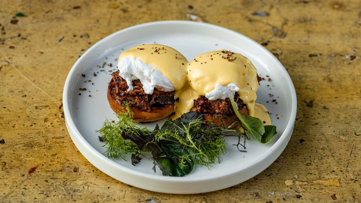 Keksz BBQ Benedict